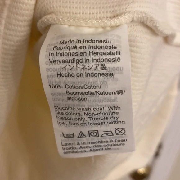 Madewell Mockneck Button-Back Top - Picture 5 of 7